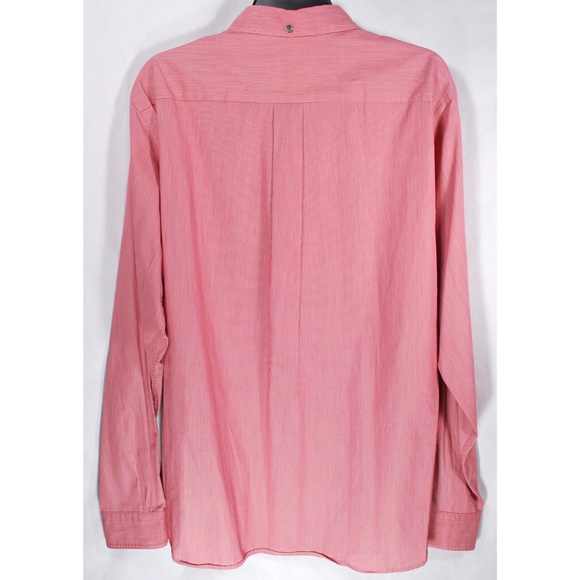 Brooks Brothers 1818 Men’s L Extra Slim Shirt Red - Picture 2 of 7